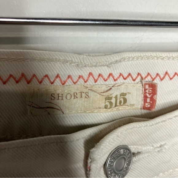 Levi’s white 515 shorts size 14 - Picture 2 of 6